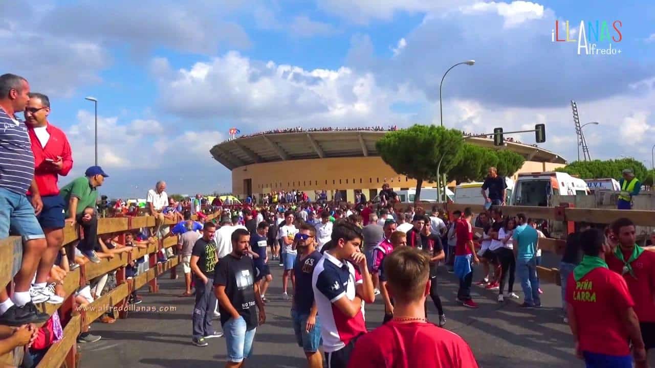 tercer encierro 2016 cogida en Móstoles