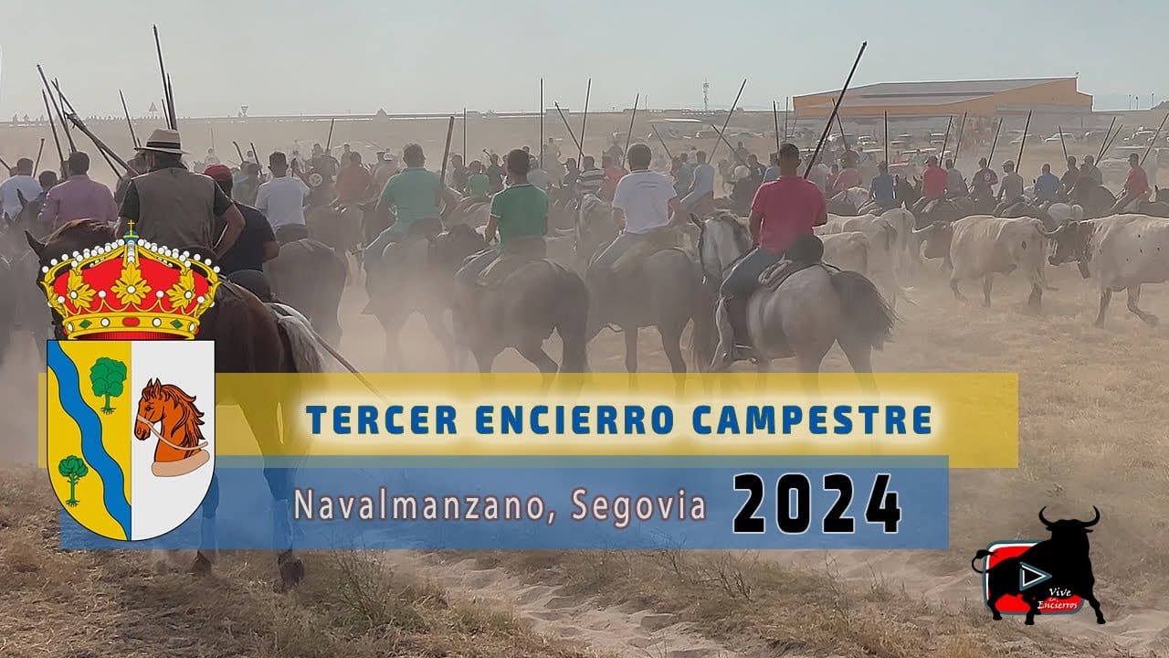 Encierro campero el tercero Navalmanzano