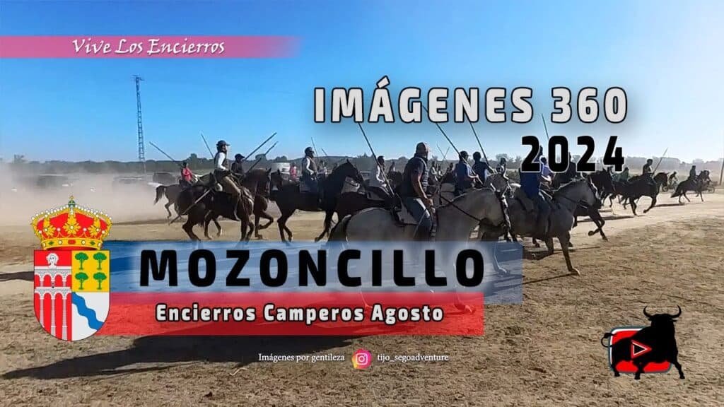 Imágenes ESPECTACULARES del Encierro Campero Mozoncillo