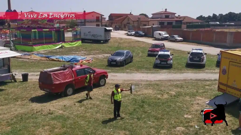 Tercer encierro fiestas de San Antonio de Padua Navas de Oro 2025