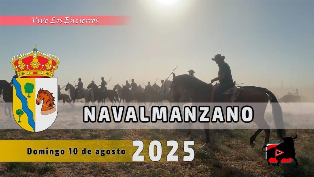 Encierro campero Navalmanzano domingo