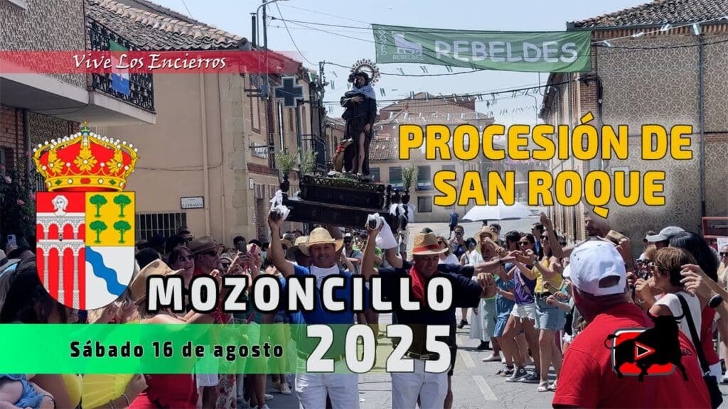 🙏 Procesión de San Roque – Mozoncillo 2025