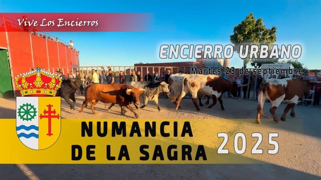 Encierro urbano Numancia de la Sagra 23-09-25