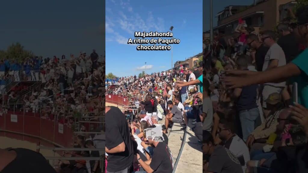 Paquito chocolatero #majadahonda #shorts