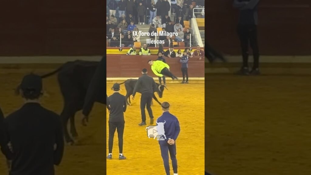 Saltos a la vaca en Illescas #shorts