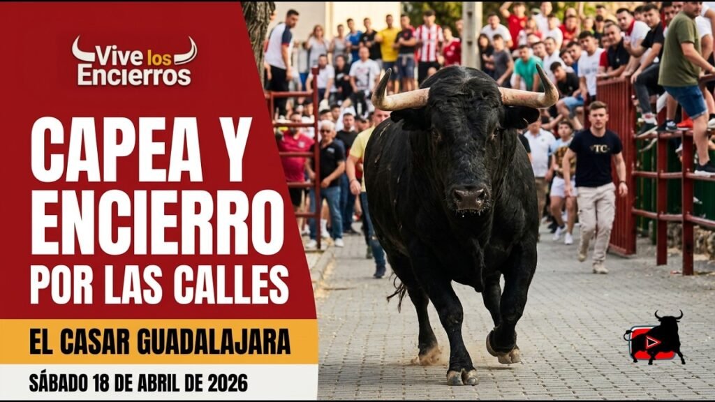 CAPEA Y POSTERIOR ENCIERRO EN EL CASAR 18-4-26