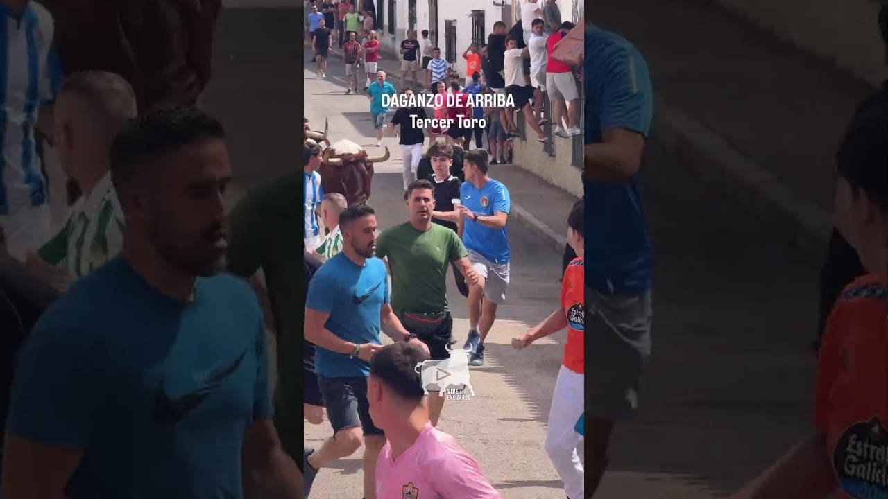 Encierro en Daganzo de Arriba 2026 - Tercer toro Copa Chenel