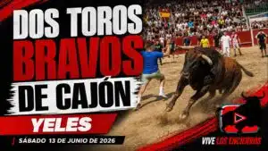 Encierro en Yeles 2026 - DOS TOROS DE CAJÓN YELES