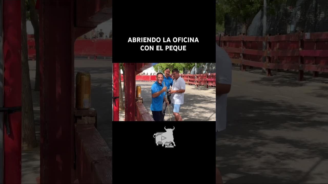 Encierro en Torrejón de Ardoz 2026 - ABRIENDO la OFICINA con El PEQUE