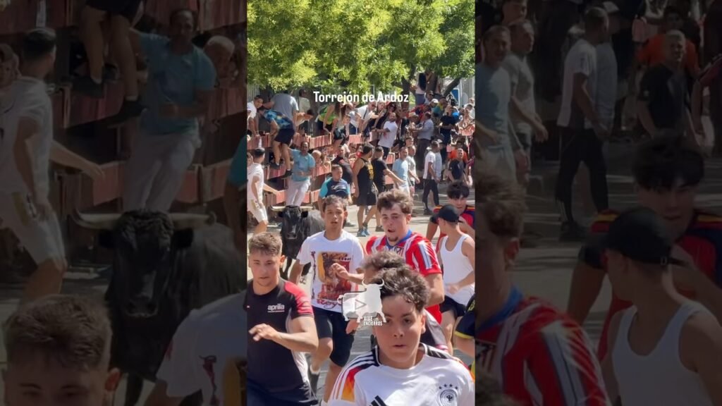 Encierro en Torrejón de Ardoz 2026 - ENCIERRO con UN TORO