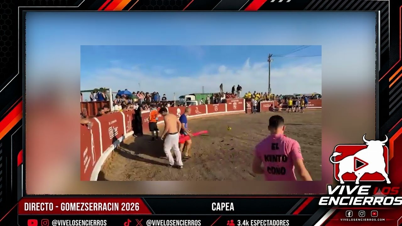Capea en Gomezserracín 2026 - REDIFUSIÓN del DIRECTO CAPEA GOMEZSERRACÍN