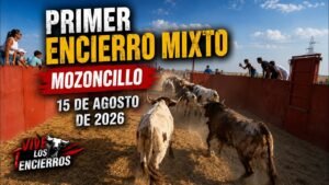 Encierros mixtos en Mozoncillo 2026 - PRIMER ENCIERRO MIXTO de Mozoncillo 2026