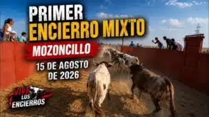 Encierros mixtos en Mozoncillo 2026 - PRIMER ENCIERRO MIXTO de Mozoncillo 2026
