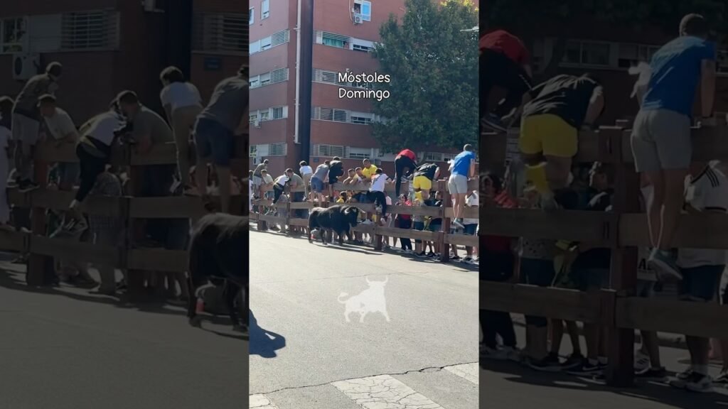 Encierro urbano en Mostoles 2026 - Primer encierro Móstoles 2026