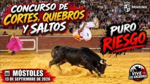 Concurso de recortadores en Mostoles 2026 - Concurso de Cortes, Saltos y Quiebros Móstoles 13-09-26