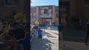 Encierro en Cuellar 2026 - El Toro llega al coso de Cuéllar