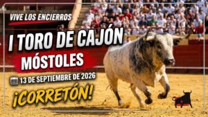 Concurso de recortadores en Mostoles 2026 - Impresionante I Toro de Cajón y Capea Móstoles 13-09-26