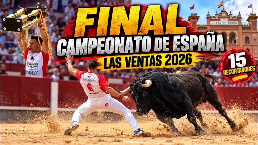 Concurso de recortadores en Madrid 2026 - FINAL CAMPEONATO DE ESPAÑA DE RECORTADORES 2026
