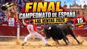 Concurso de recortadores en Madrid 2026 - FINAL CAMPEONATO DE ESPAÑA DE RECORTADORES 2026
