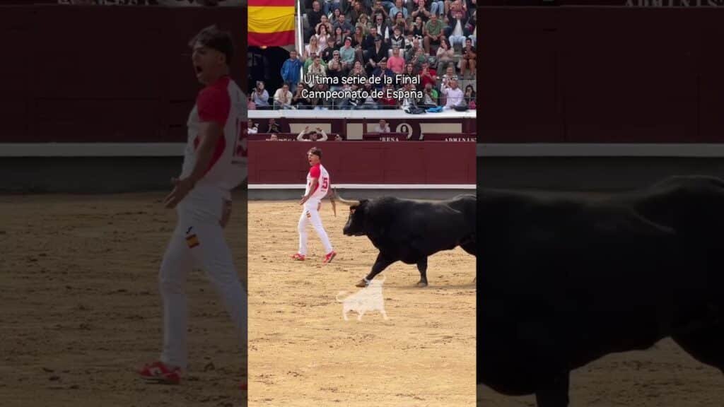 Concurso de recortadores en Madrid 2026 - Primera suerte de la FINAL de Recortadores en Las Ventas